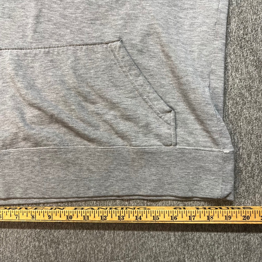 Hurley Mens Freedom Movement Graphic Hoodie Gray Surf Sweatshirt Small 145 - Picture 5 of 8
